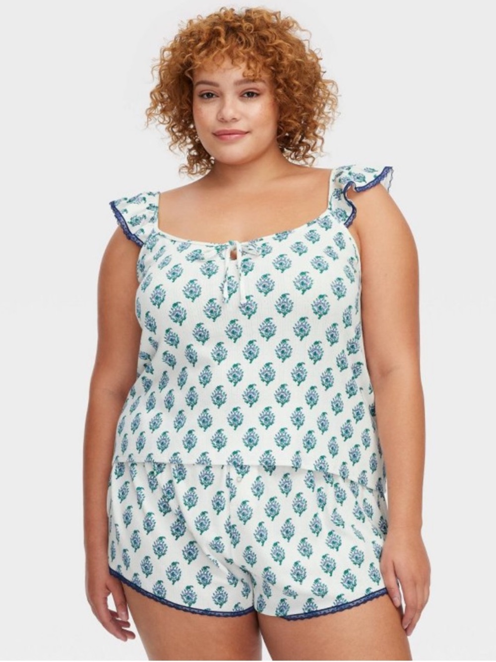 New Pointelle Tank Top and Shorts Pajama Set from Roller Rabbit x Target